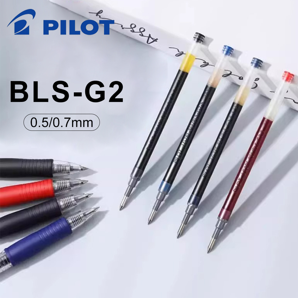 Pilot Pen G2 - 6 recharges de stylos gel originales