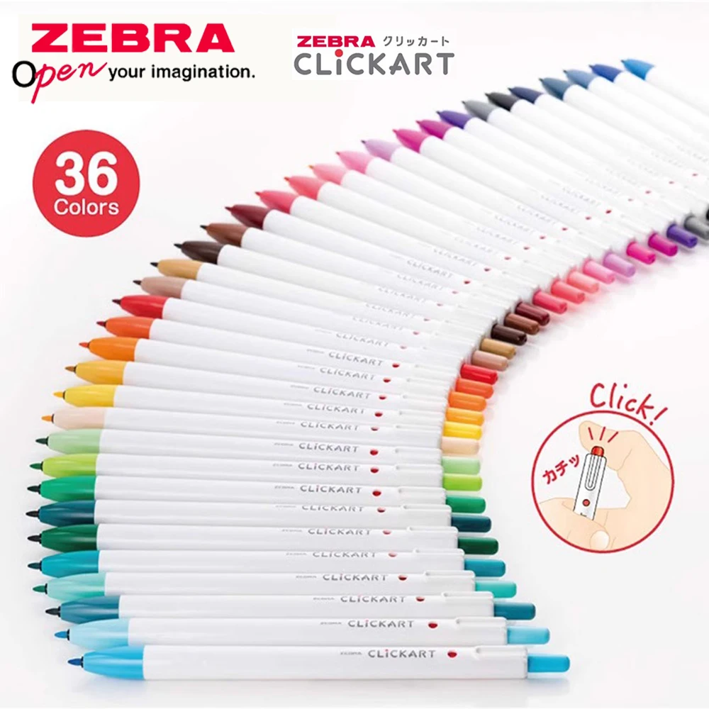 Zebra Pen Mildliner - Surligneur de soutien-gorge traité au Japon,