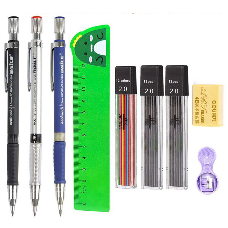 Staedtler Pencil Lumocolor - Ensemble de crayons mécaniques 2.0mm avec
