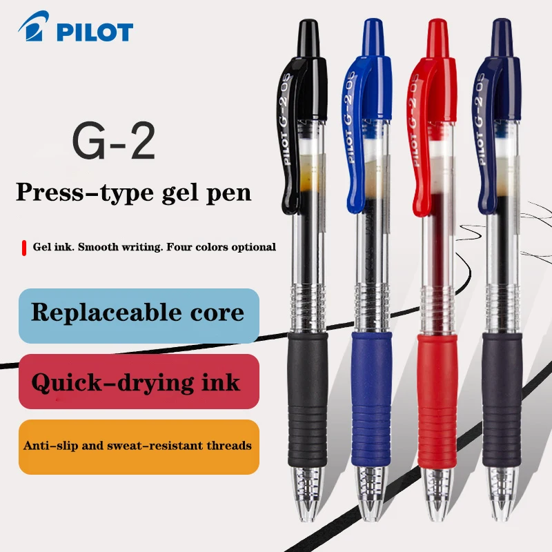 Pilot Pen G2 - PIuno-Stylo à bille gel, encre à