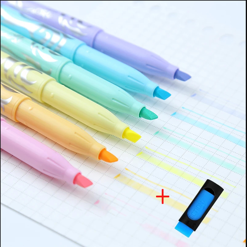 Pilot Pen Frixion - Pilot-Marqueurs effaçables FriXion, surligneurs pastel, stylo