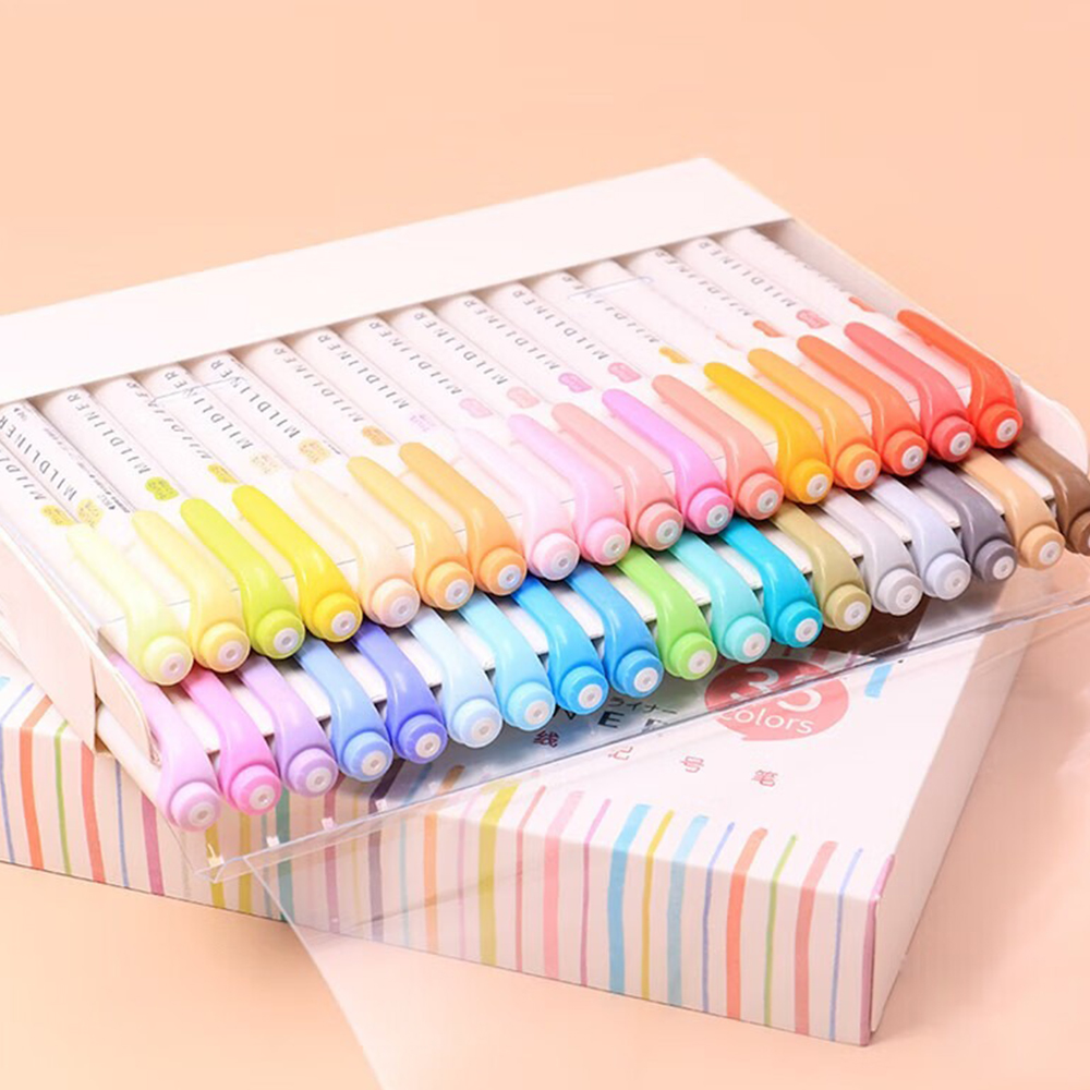 Ensemble de 35 couleurs zèbre  - Zebra Pen Mildliner avis et prix