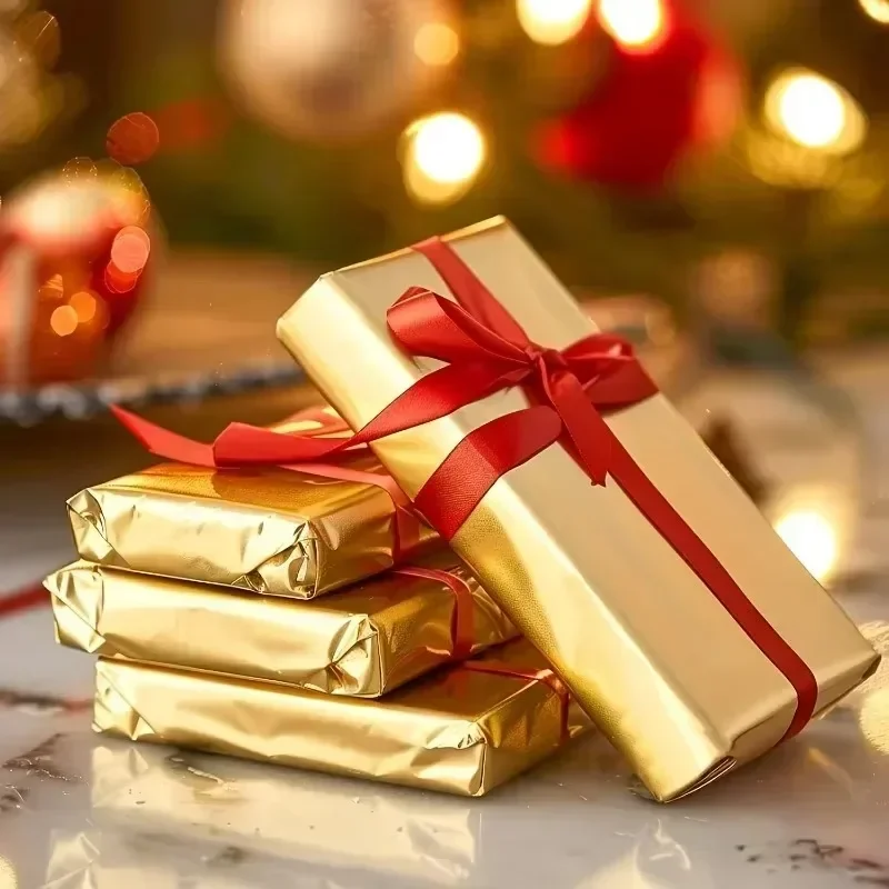 Grands tible de barre de bonbo - Gold Foil Flakes avis et prix