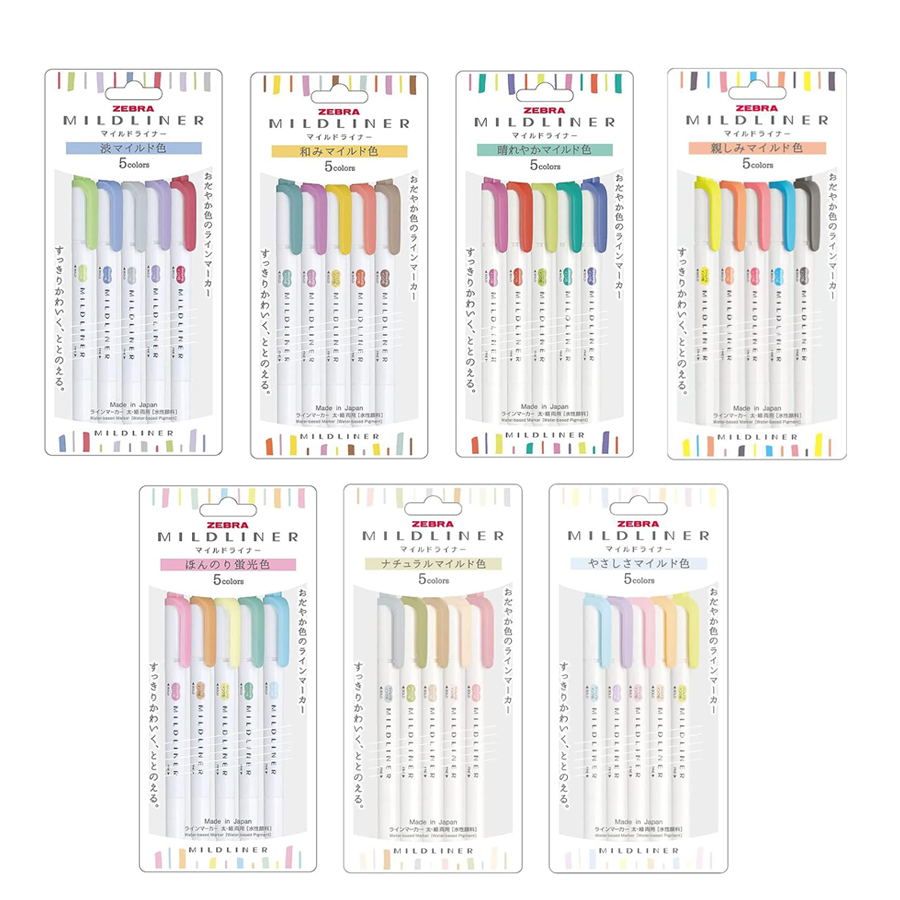 Zebra Full-Surligneurs Mildlin - Zebra Pen Mildliner avis et prix