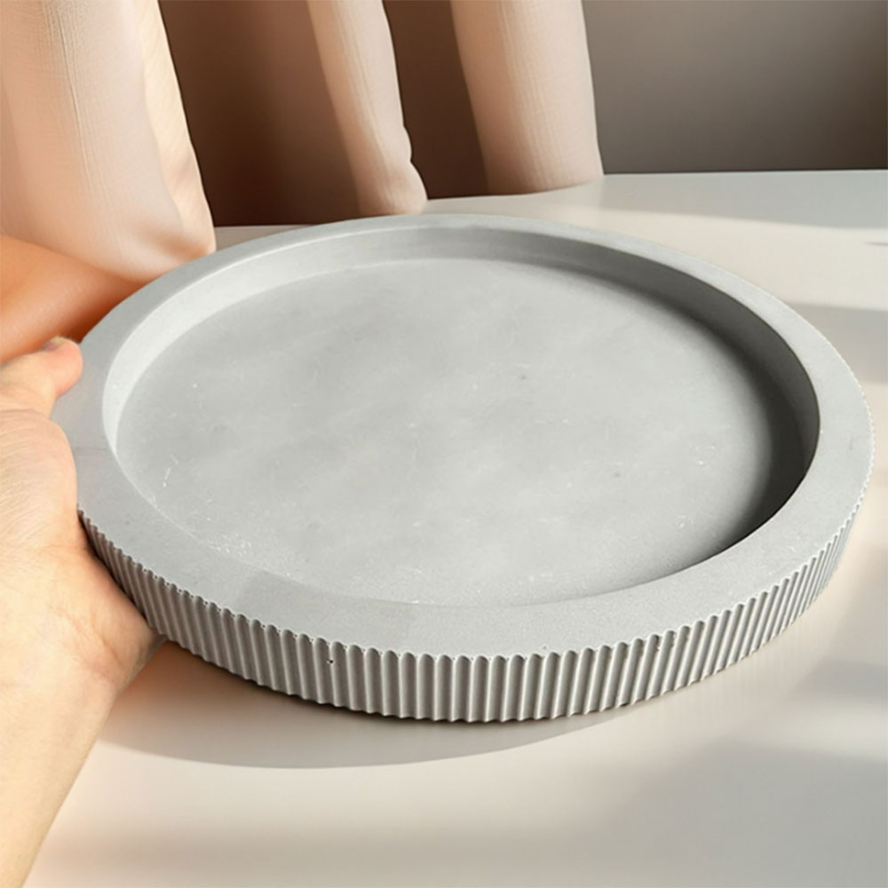 Plateau de rangement rond en S - Coaster Mold Round avis et prix