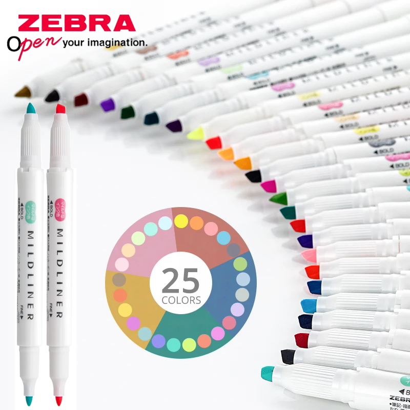 ZEBRA Mildliner – stylo marque - Zebra Pen Mildliner avis et prix