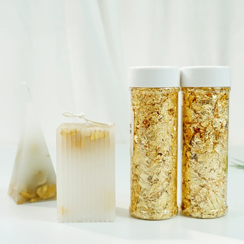 Matériaux exécutifs de bougies - Gold Foil Flakes avis et prix
