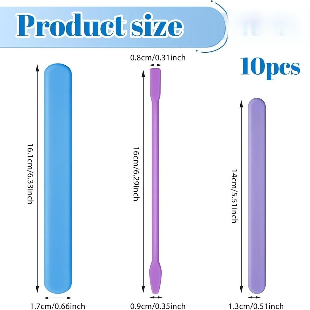 Lot de 10 outils de mélange en - Resin Craft Workshop avis et prix