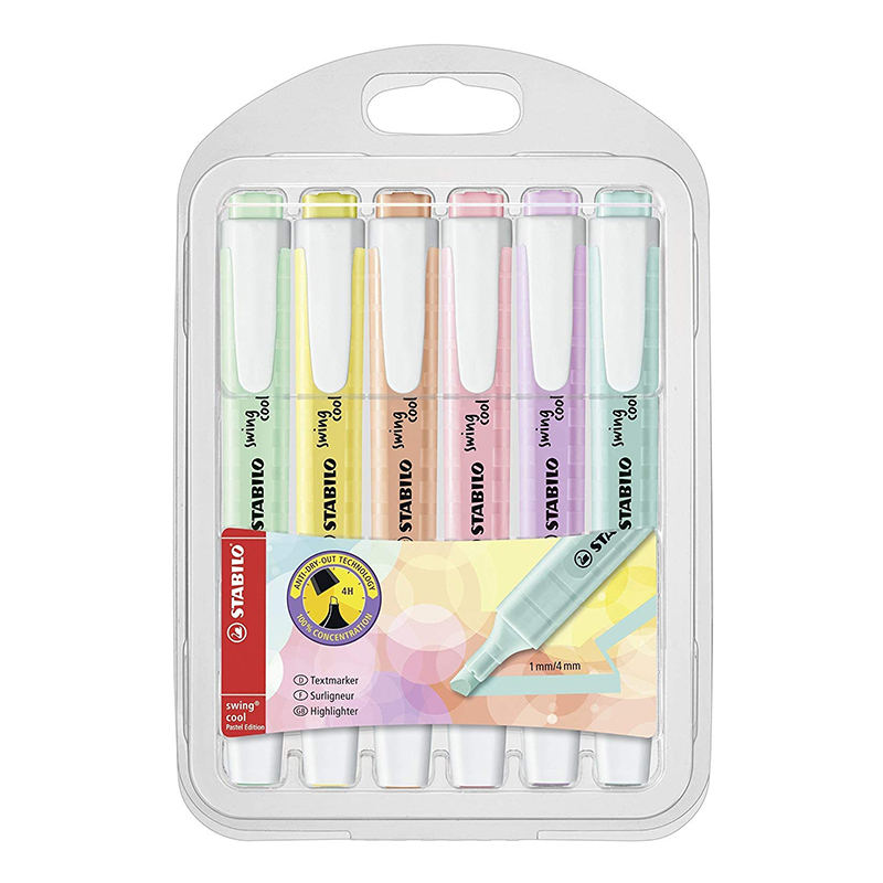 STABILO Swing Cool Pastel surl - Stabilo Marker Swing Cool avis et prix