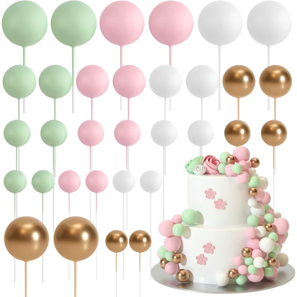 20 pièces gâteau joyeux annive - Gold Foil Flakes avis et prix