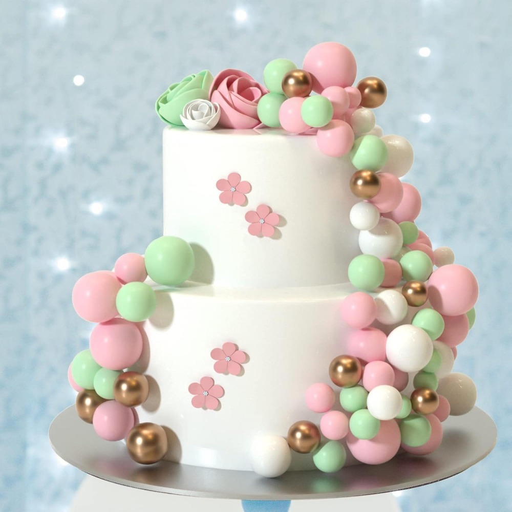 20 pièces gâteau joyeux annive - Gold Foil Flakes avis et prix