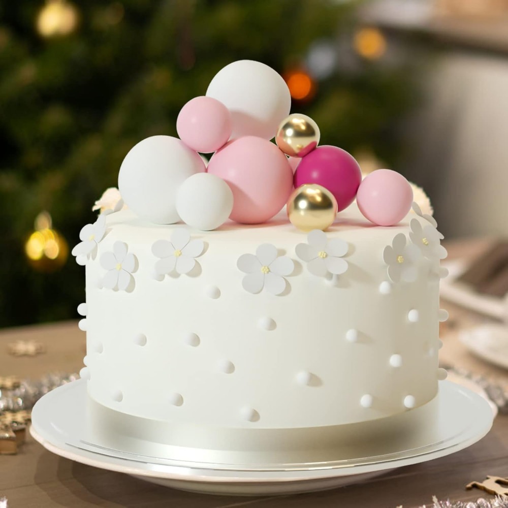 20 pièces gâteau joyeux annive - Gold Foil Flakes avis et prix